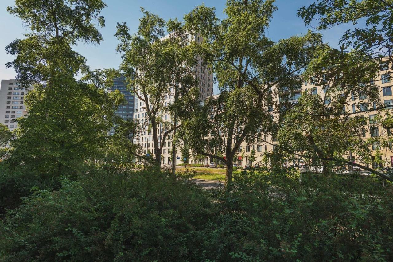 Ferienwohnung Mieszkanko Na Stawki Netflix Warschau Exterior foto